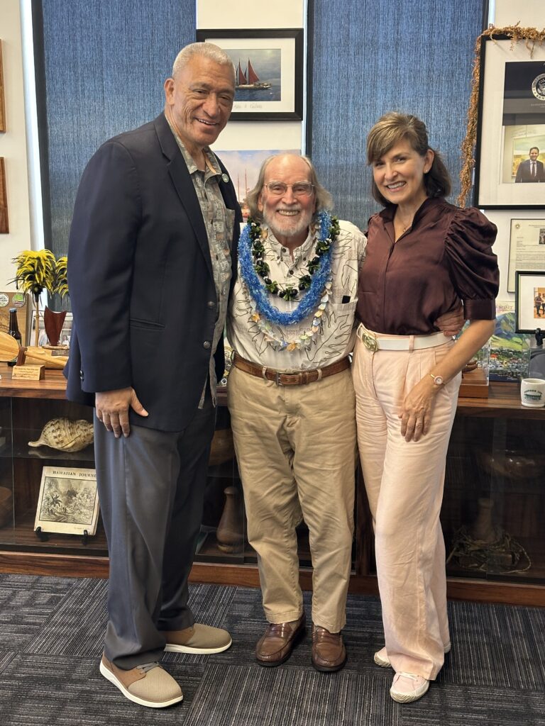 Mayor Bissen, Governor Abercrombie (former) and Deidre