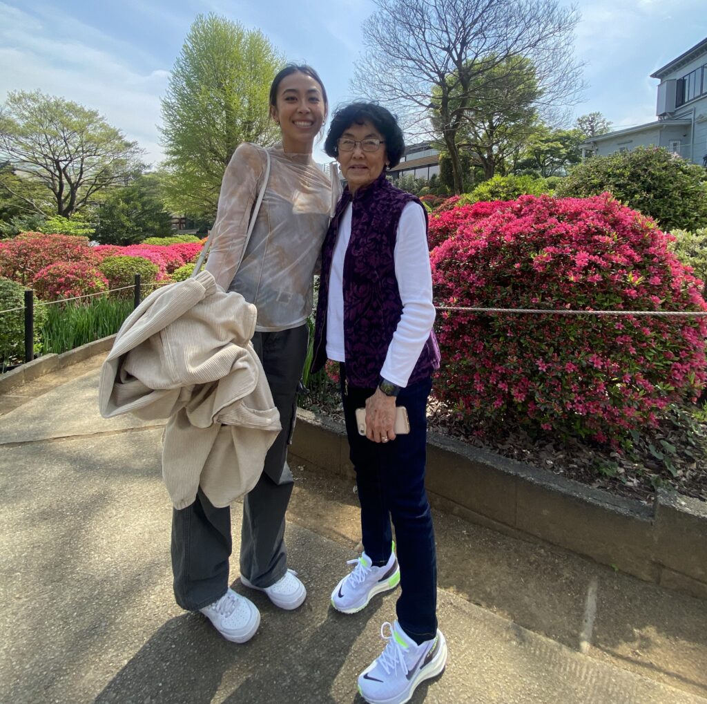 Dani and Mary in Japan - Spring 2023