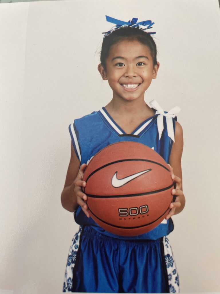Dani, age 9, for Norwalk Youth Sports