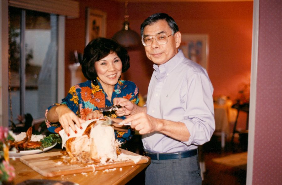 Rob’s parents Sadie and Ted Tsuyuki