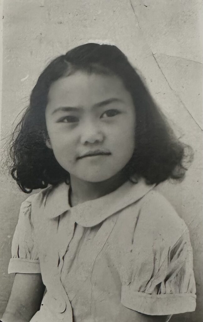 Mary as a child