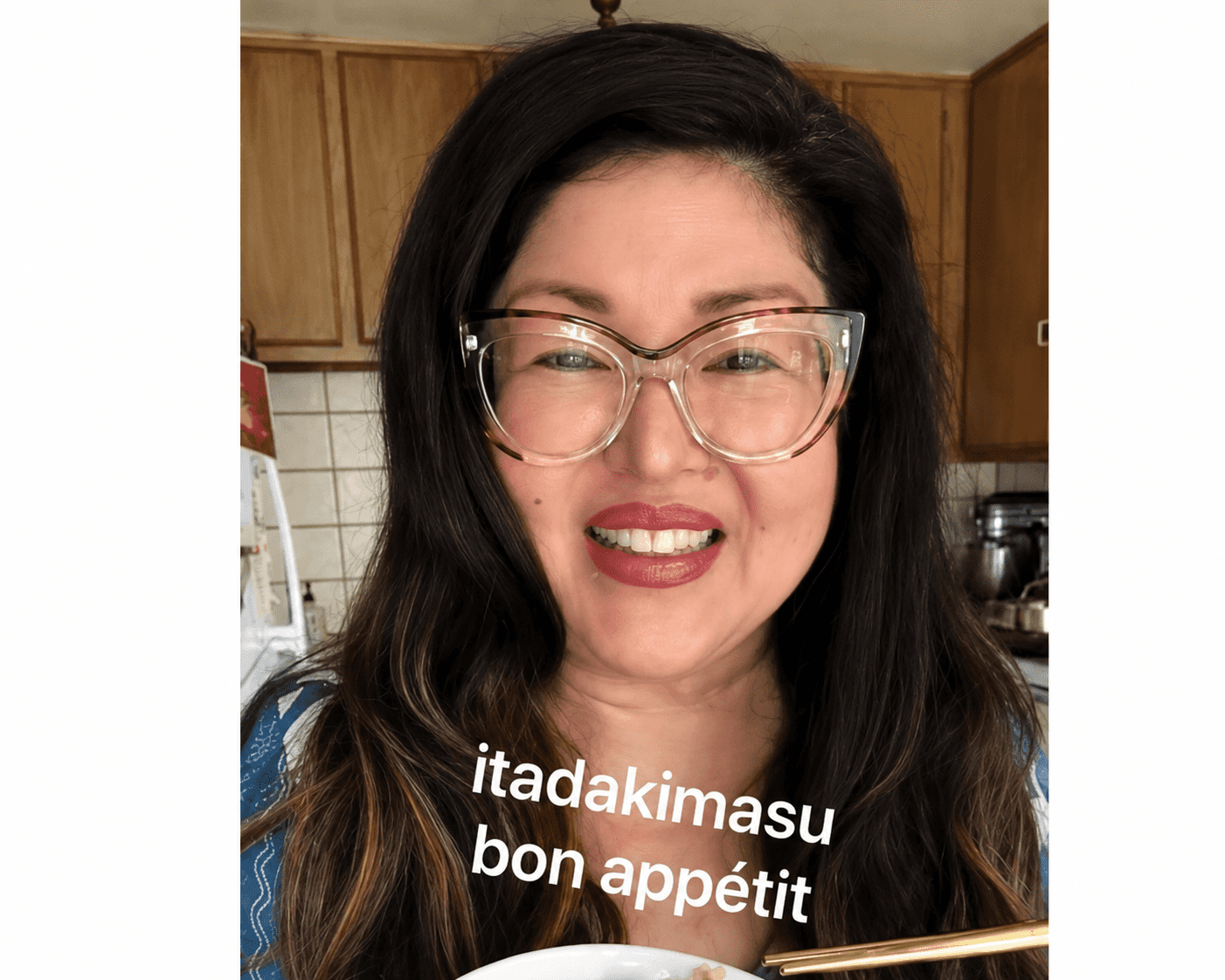 Making Nishime, a root vegetable stew