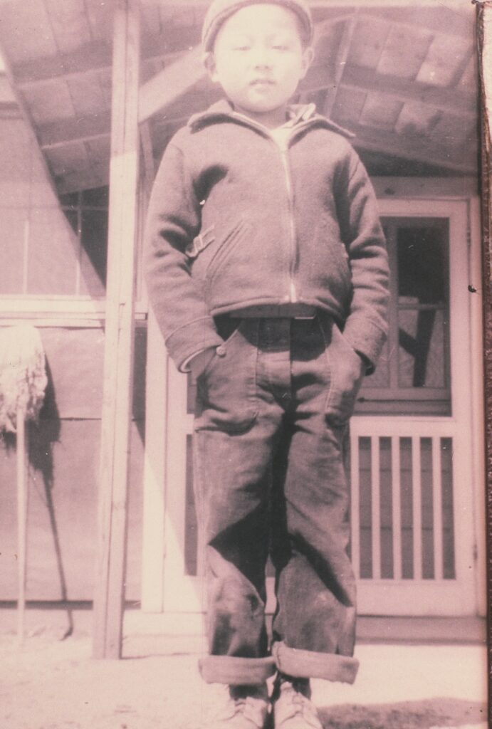 Norm (eight) at Rohwer, Arkansas Relocation Center