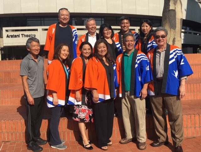 Cast and crew from Grateful Crane’s “Nihonmachi: The Place to Be” at the Aratani Theater