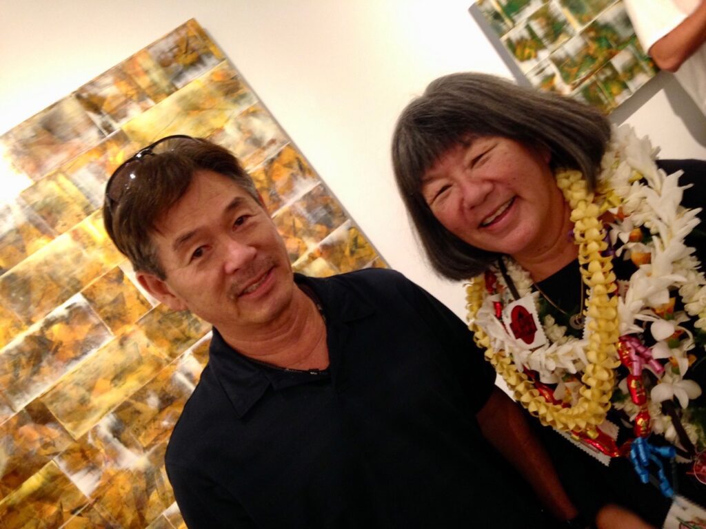 Mary and her brother Jamie Lance