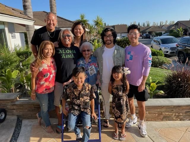 Stella with Jimmy’s family