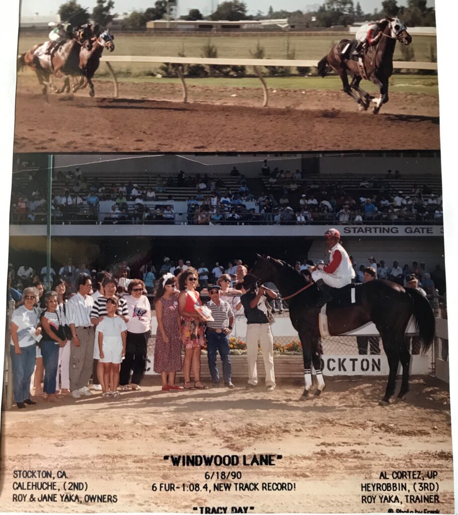 June 18.1990 - Roy Yaka Owner & Trainer