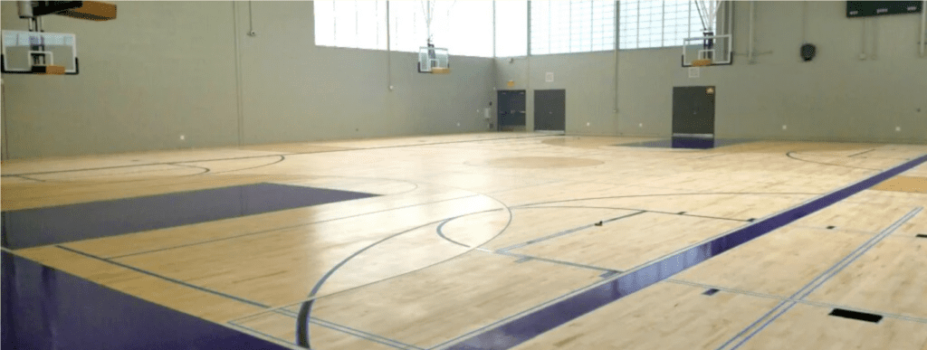 New gym at Wintersburg Presbyterian Church