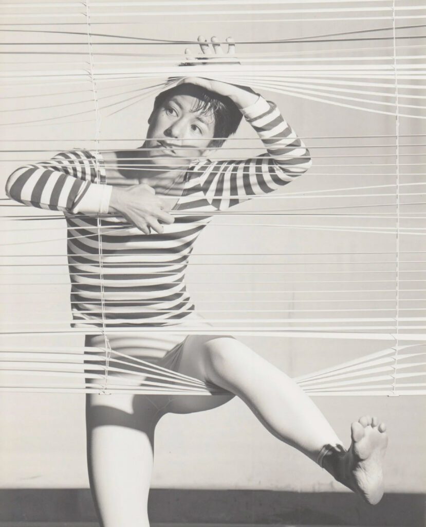 Yukie Shiroma in her “Blind Visions” (1987), performed at the University of Hawai‘i while Shiroma worked towards her MFA in dance.