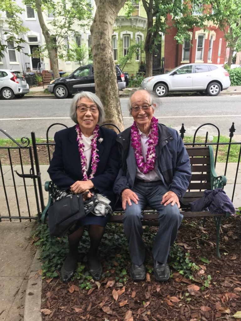 My parents Setsu and Haruo